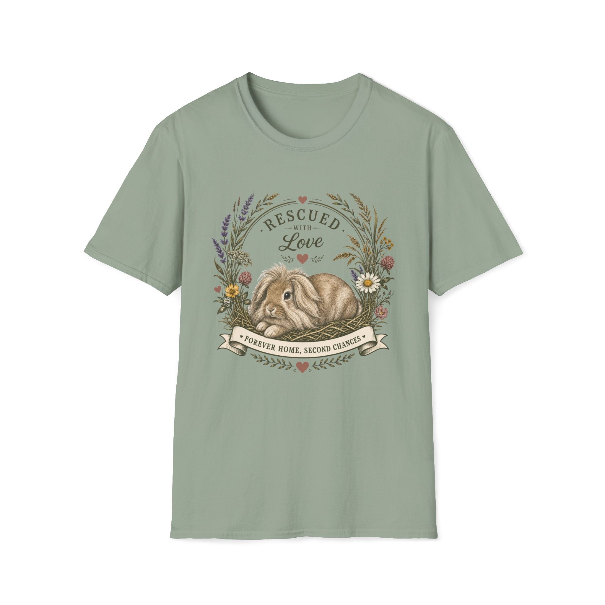 Rescued Lionhead Rabbit T-Shirt