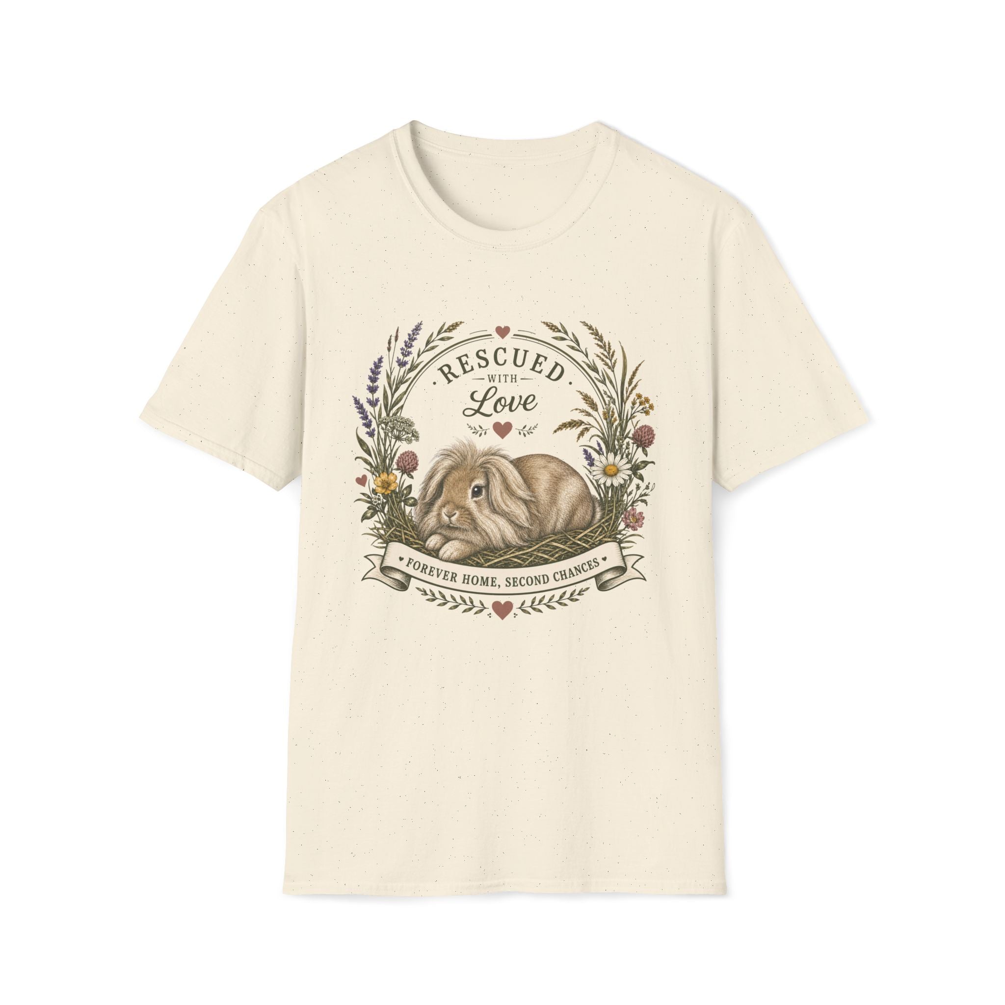 Rescued Lionhead Rabbit T-Shirt