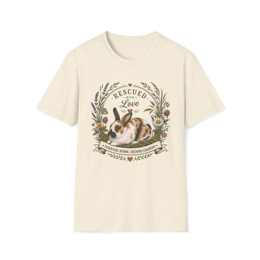 Rescued Harlequin Rabbit T-Shirt