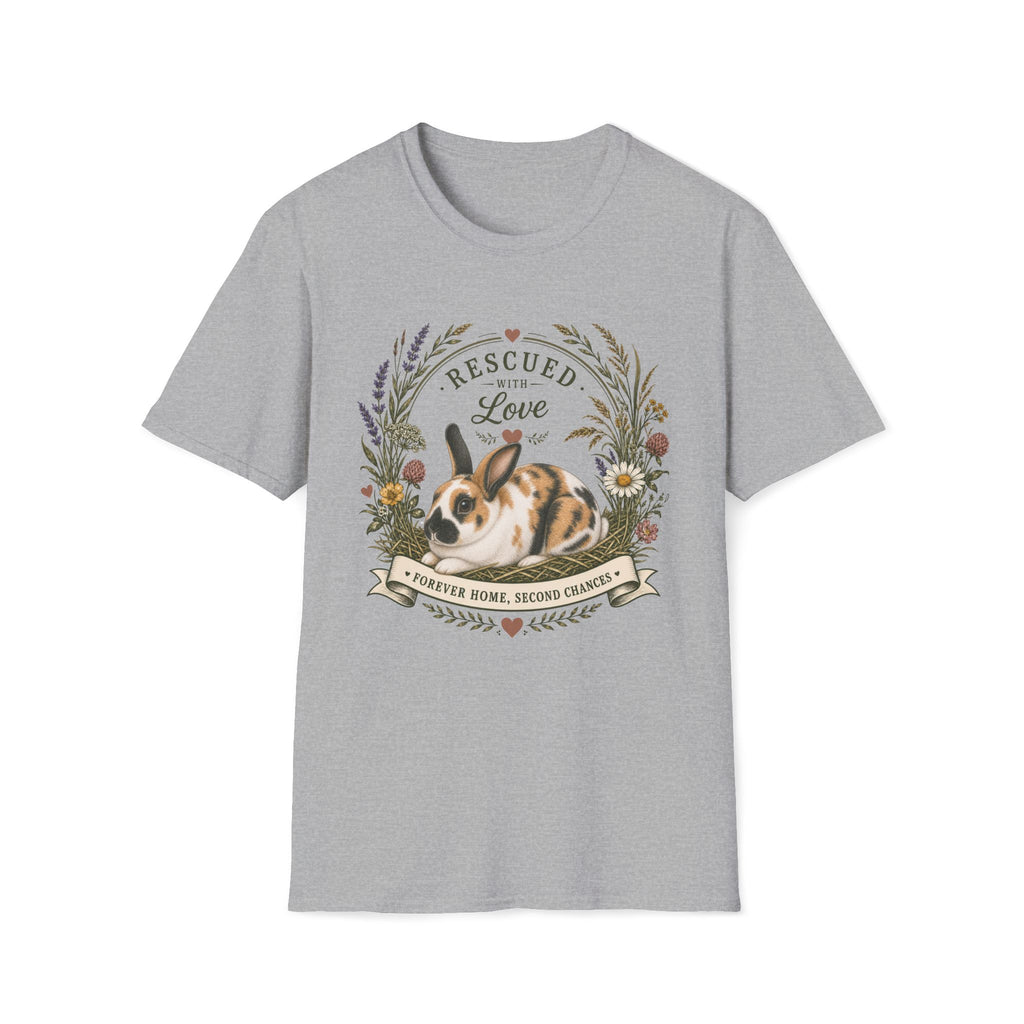 Rescued Harlequin Rabbit T-Shirt