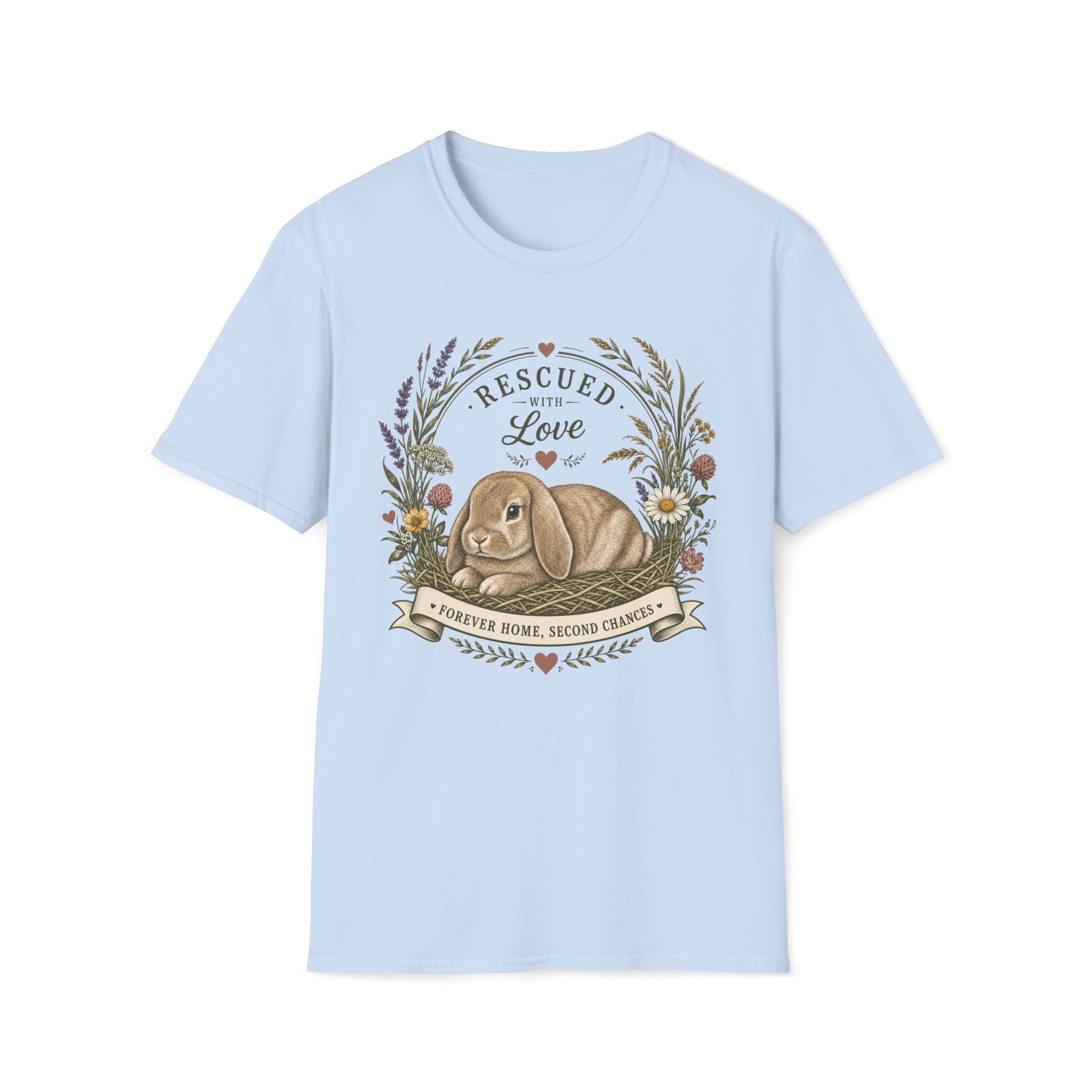 Rescued Holland Lop Rabbit T-Shirt