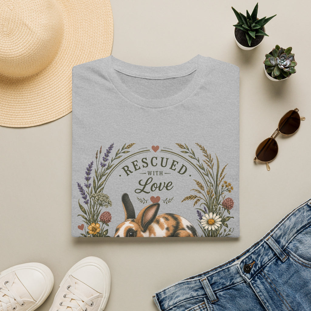 Rescued Harlequin Rabbit T-Shirt