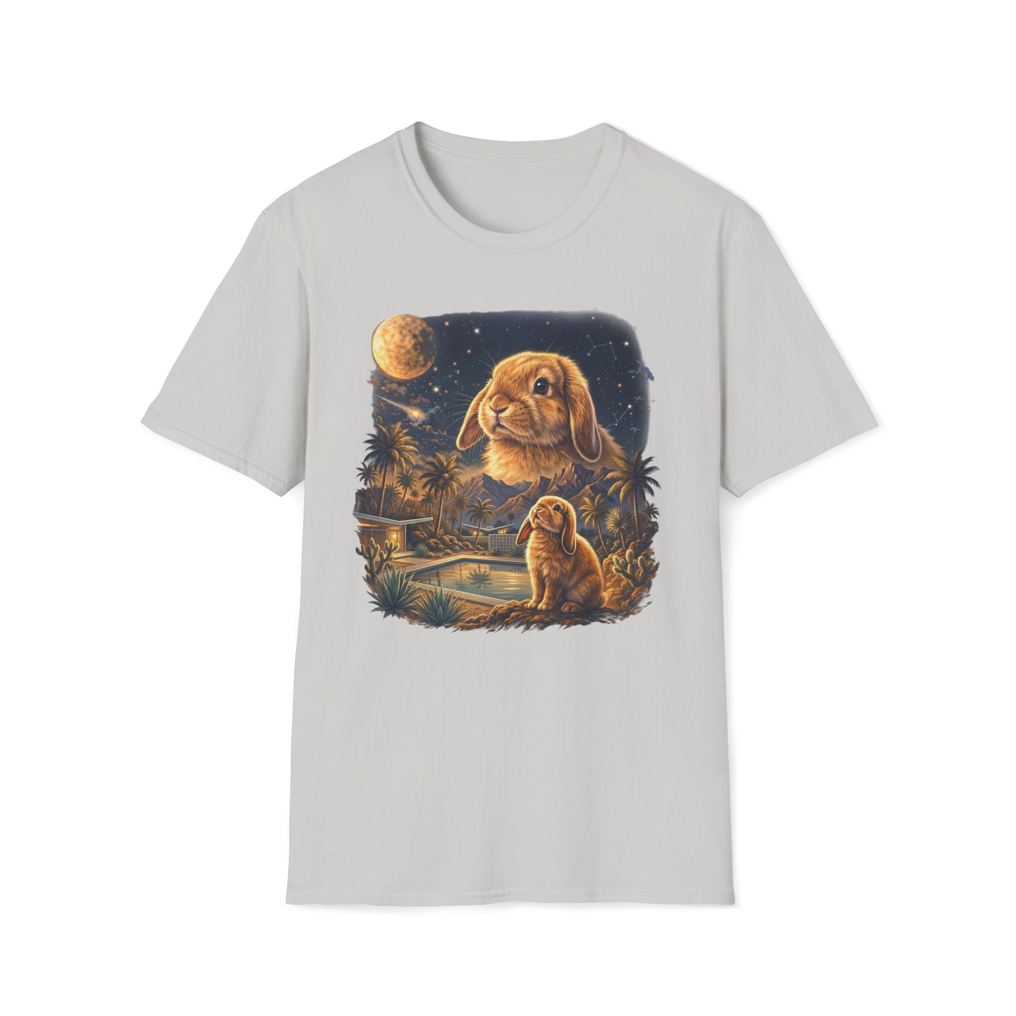 Moon Lake Rabbit T-Shirt