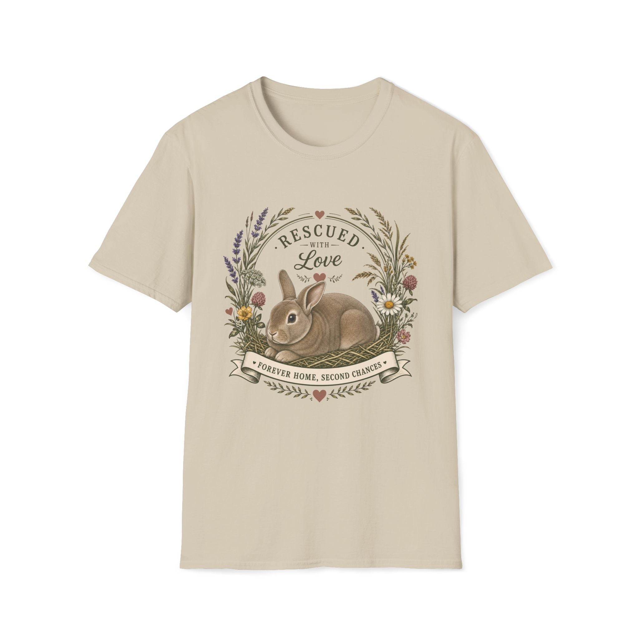 Rescued Rex Rabbit T-Shirt