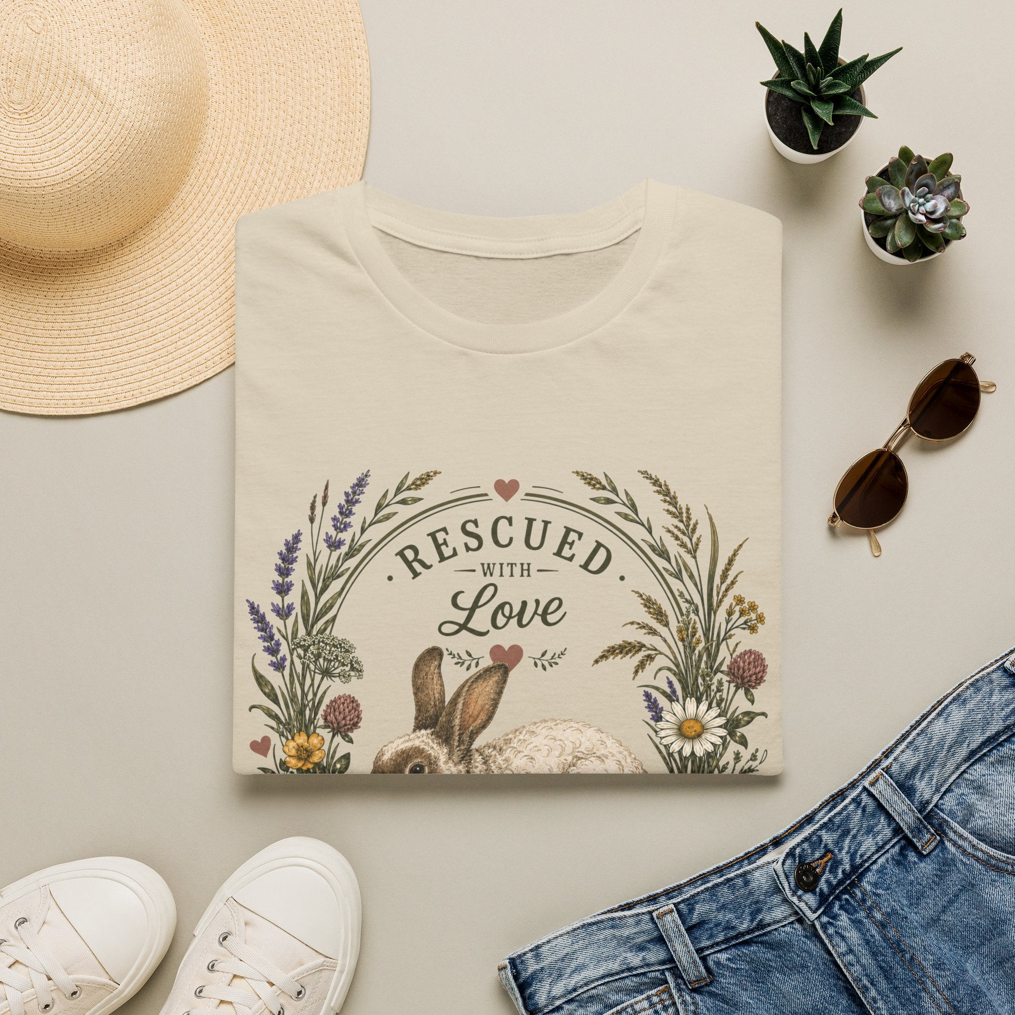Rescued Rabbit T-Shirt