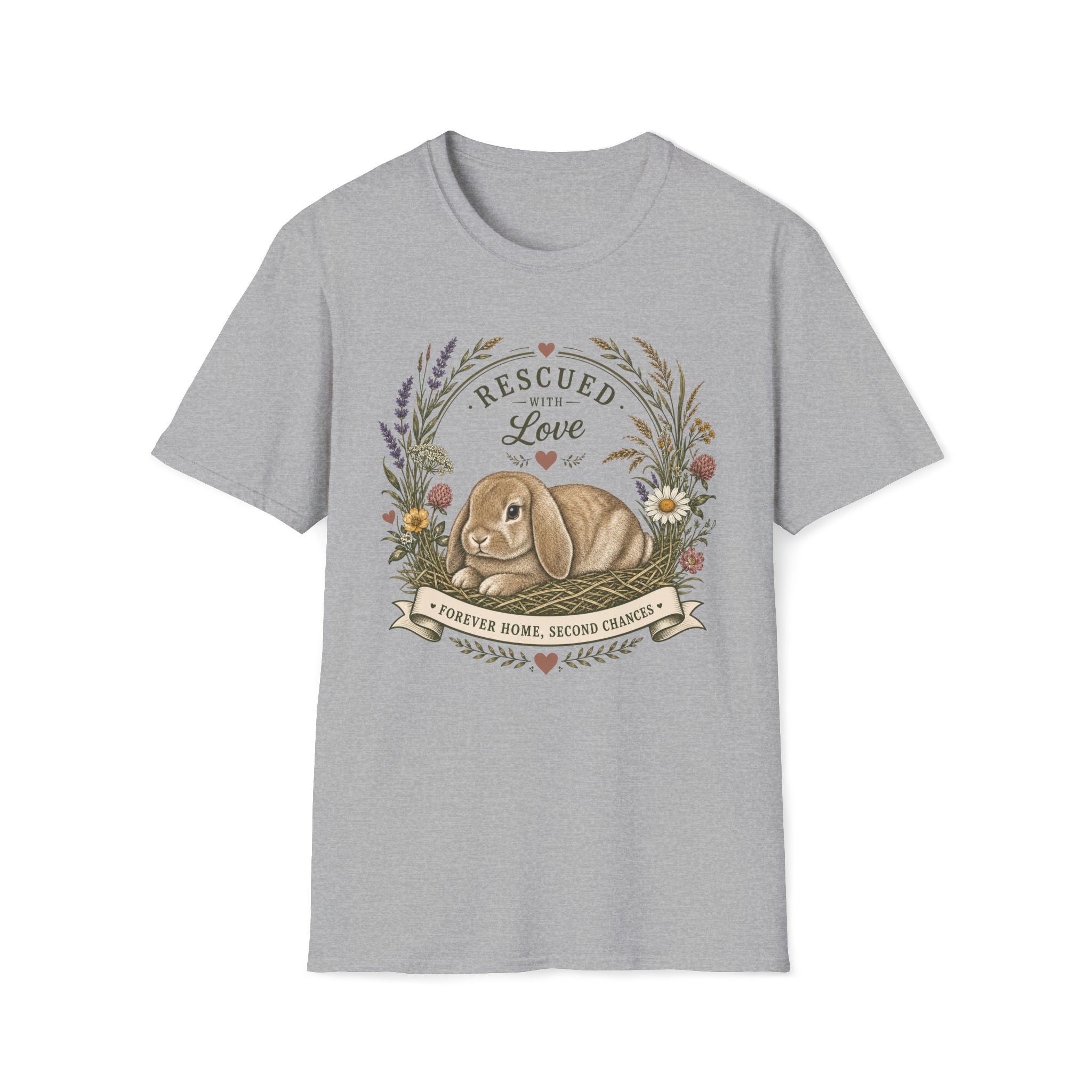 Rescued Holland Lop Rabbit T-Shirt