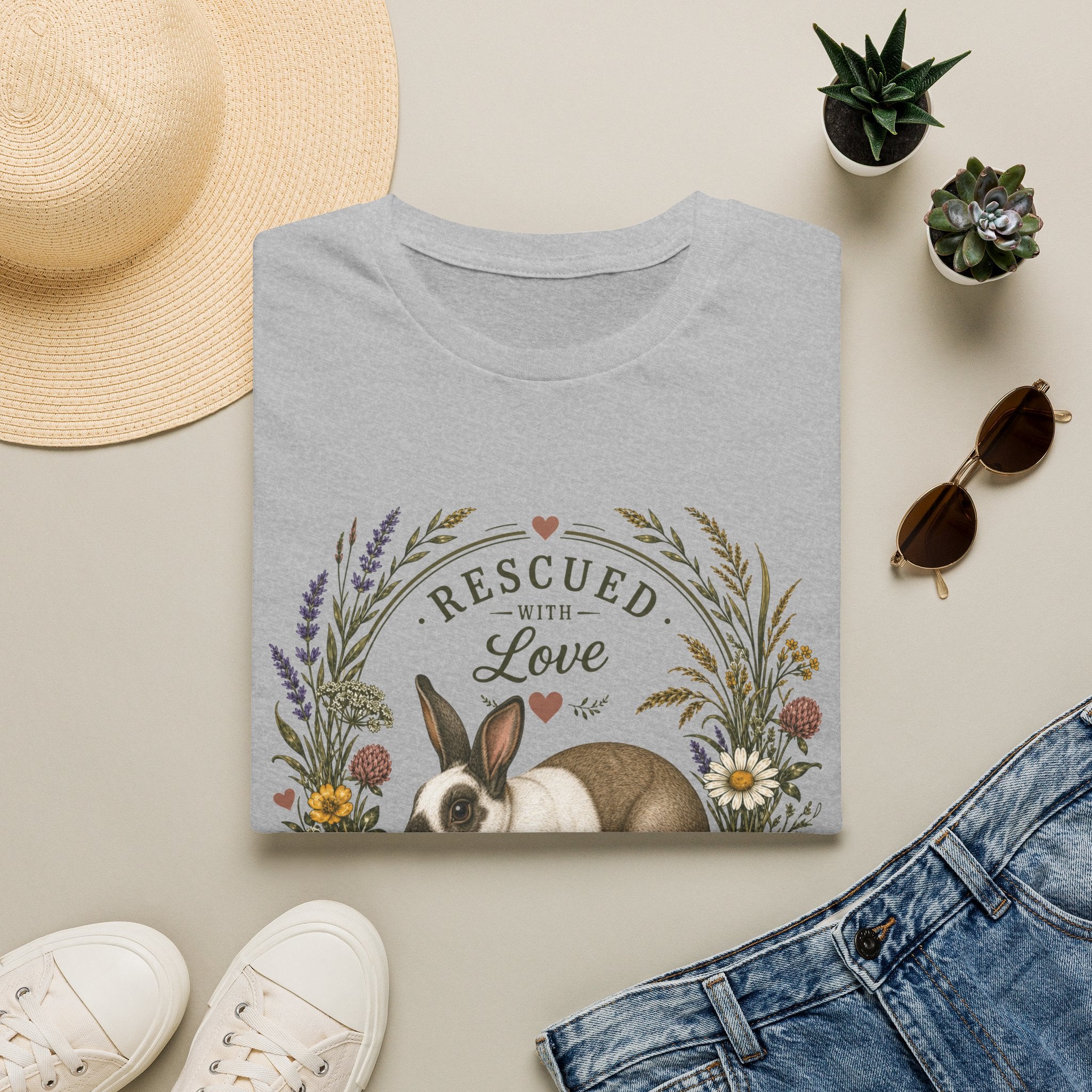 Rescued Californian Rabbit T-Shirt
