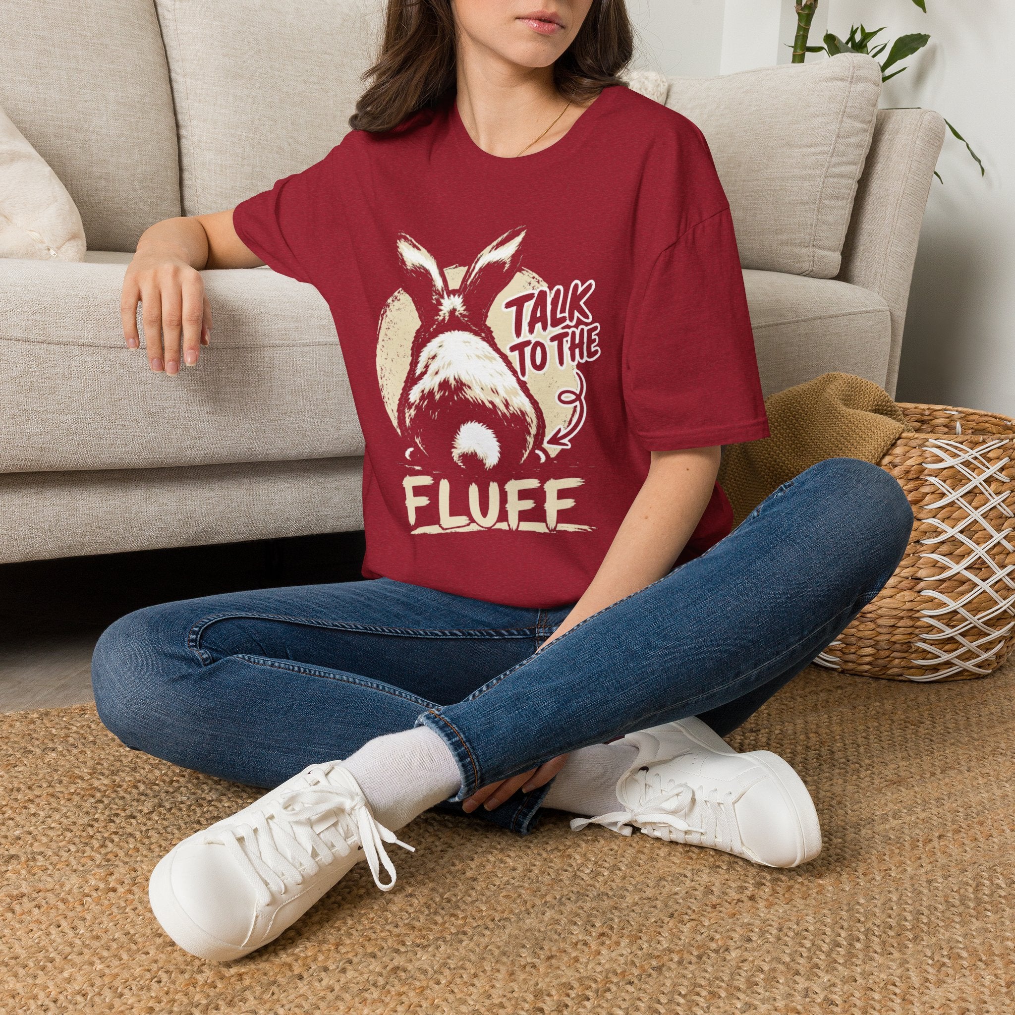 Talk To The Fluff Rabbit T-Shirt