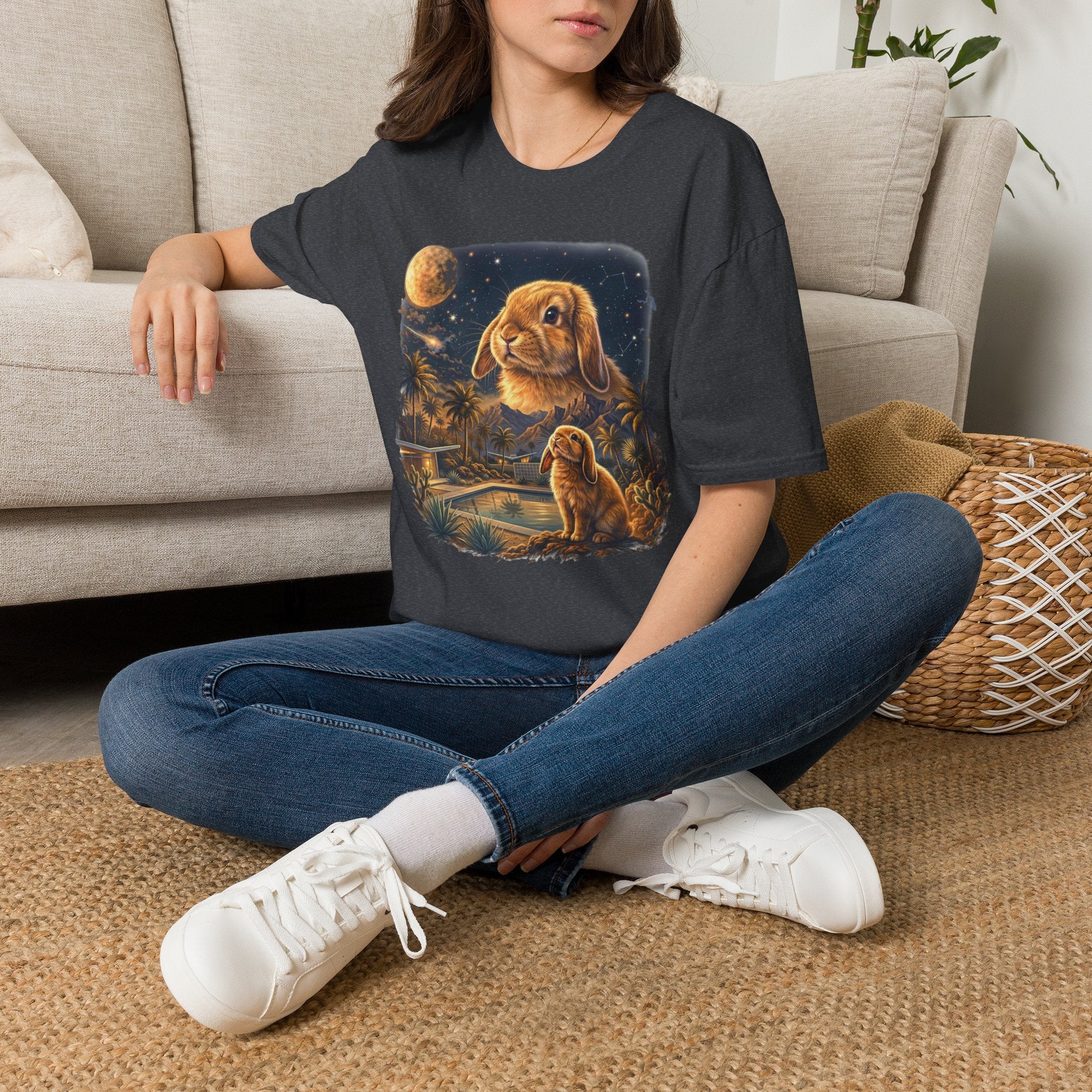 Moon Pool Rabbit T-Shirt