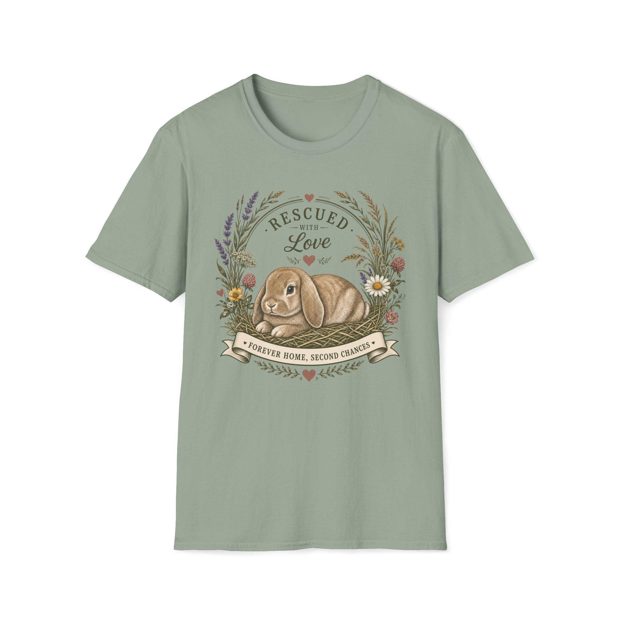 Rescued Holland Lop Rabbit T-Shirt
