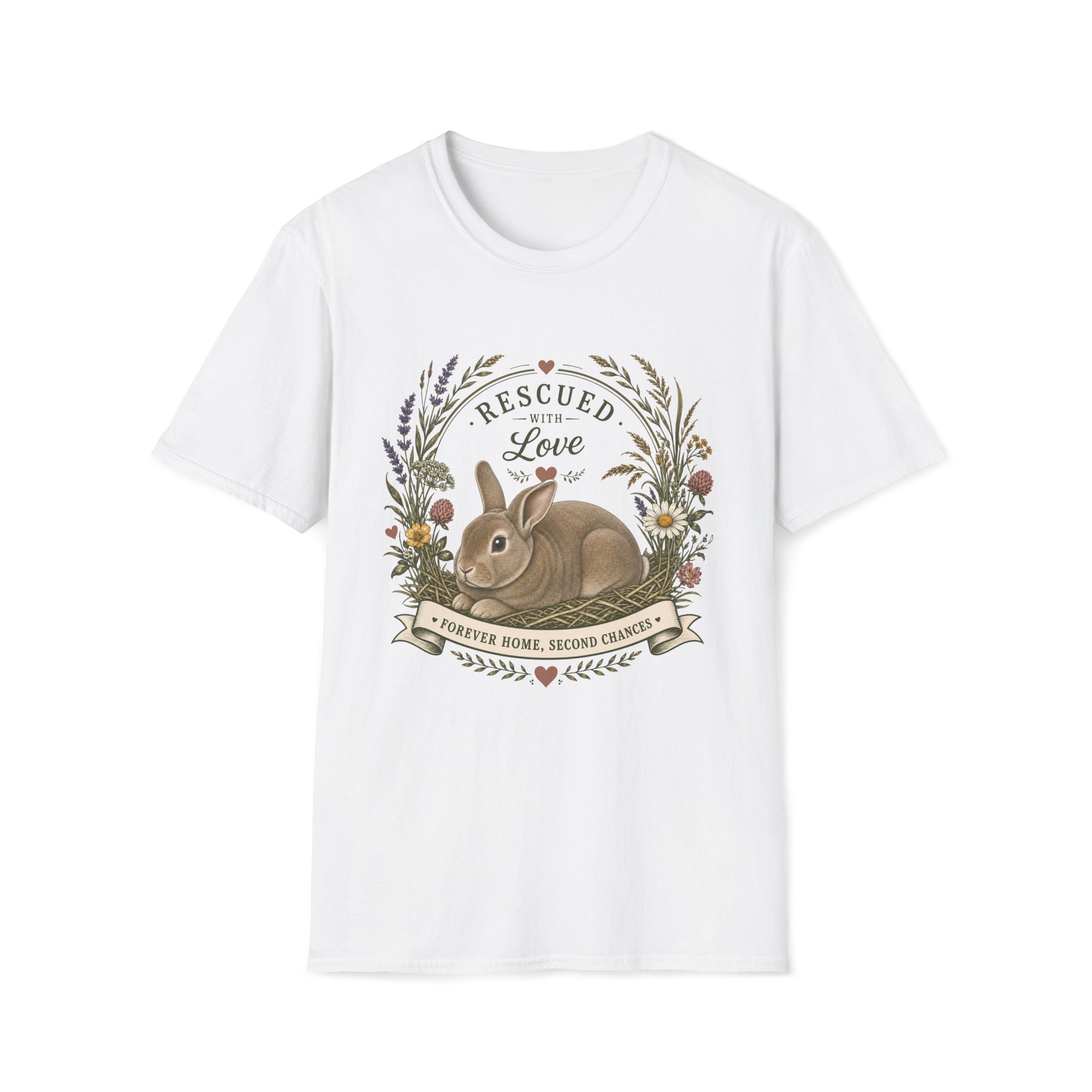 Rescued Rex Rabbit T-Shirt