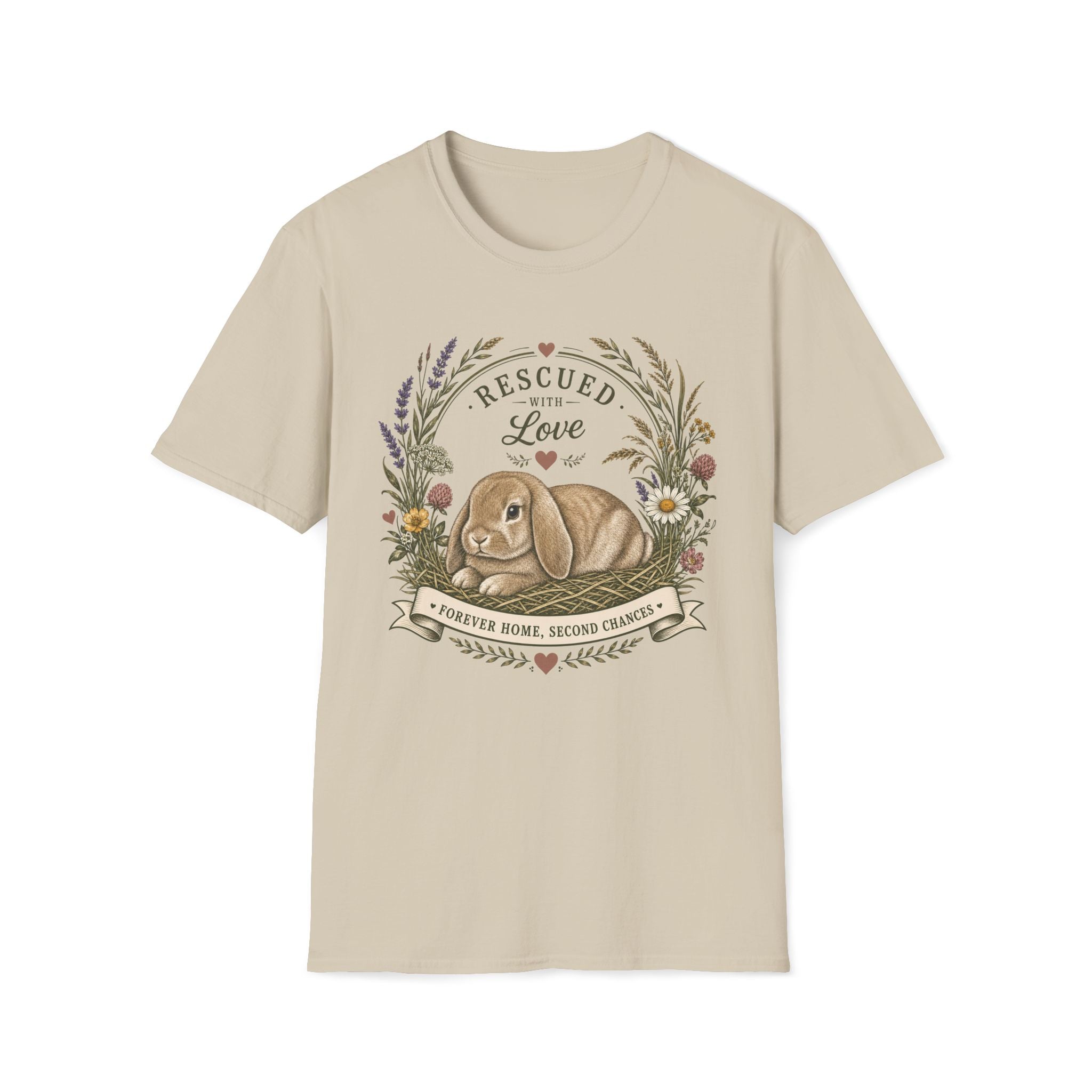 Rescued Holland Lop Rabbit T-Shirt