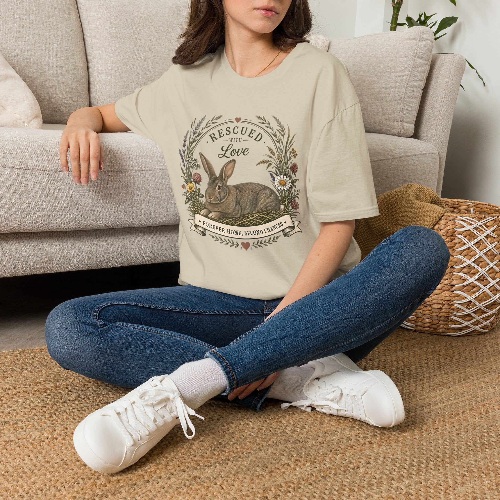 Rescued Flemish Rabbit T-Shirt