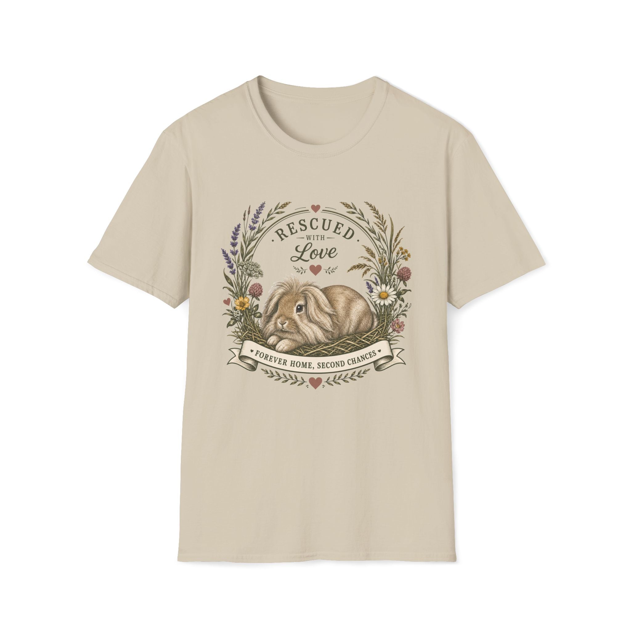Rescued Lionhead Rabbit T-Shirt
