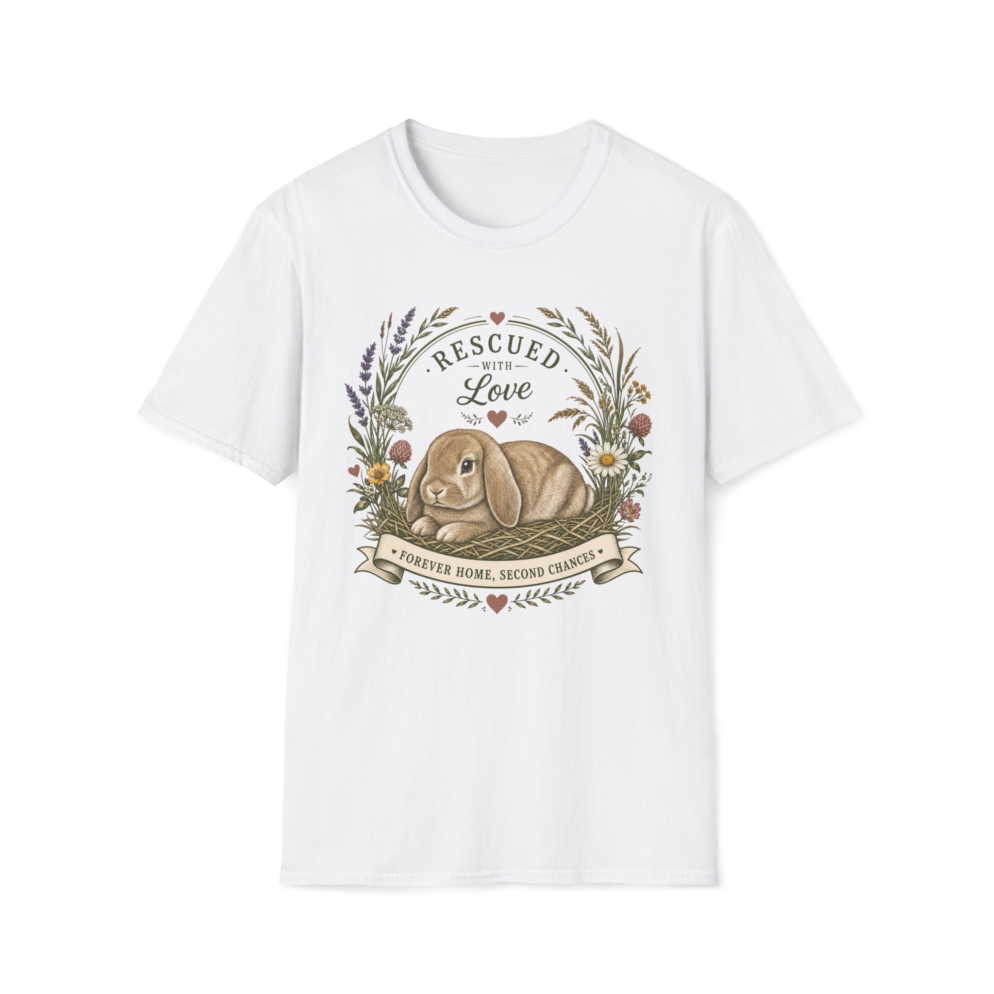 Rescued Holland Lop Rabbit T-Shirt