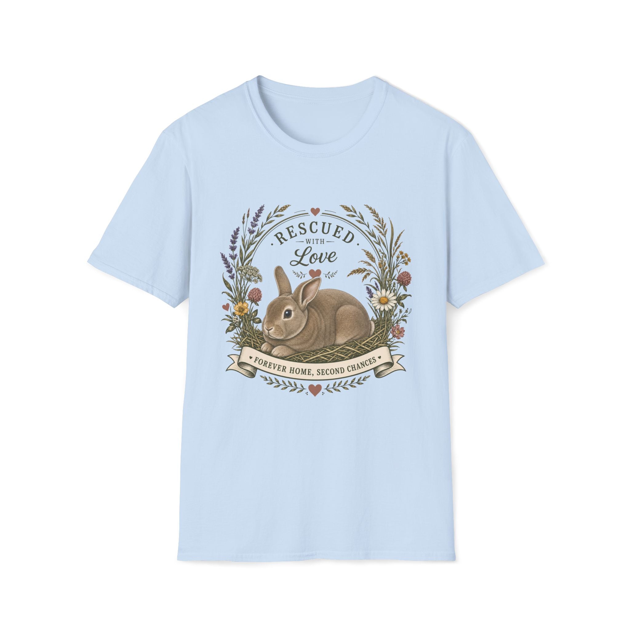 Rescued Rex Rabbit T-Shirt
