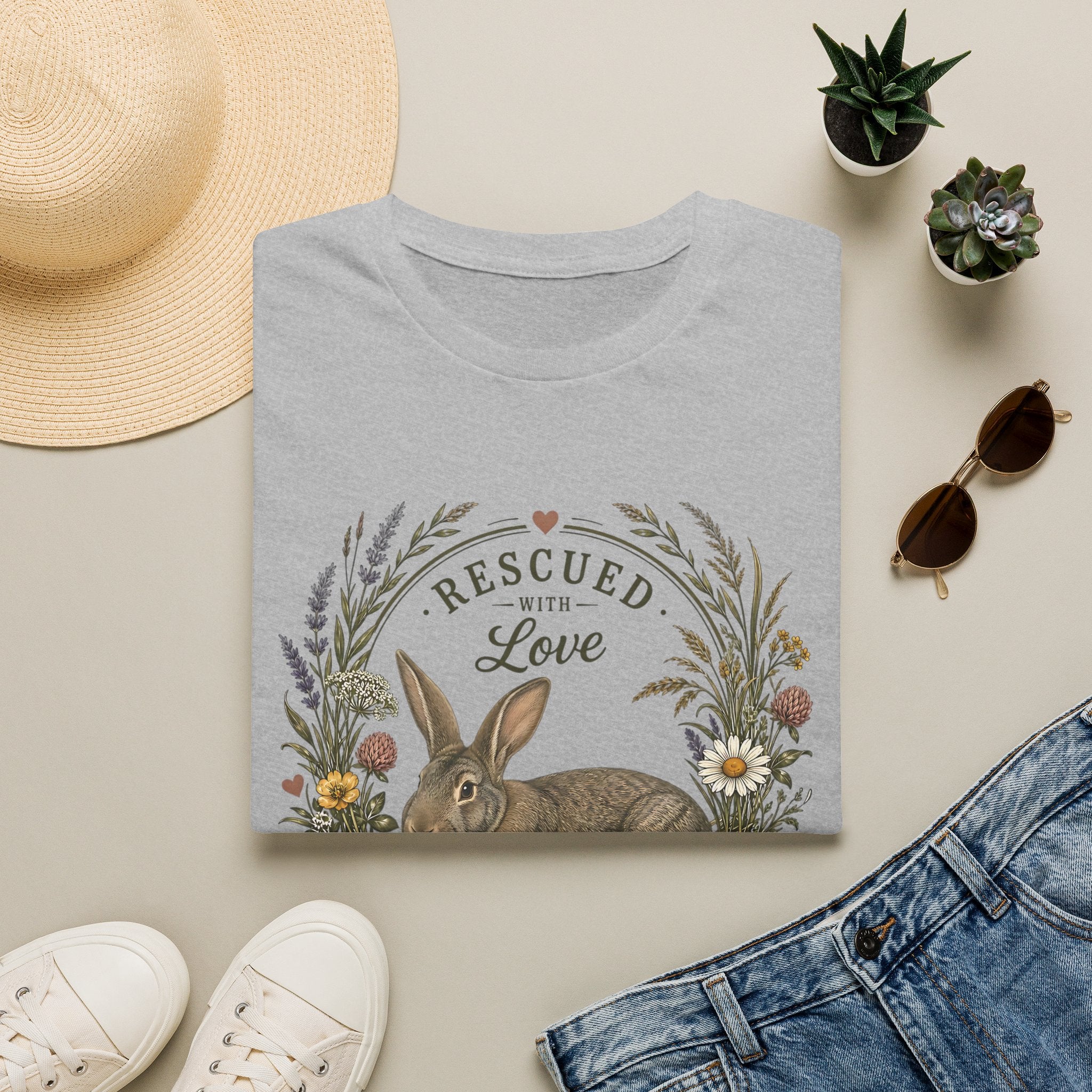 Rescued Flemish Rabbit T-Shirt