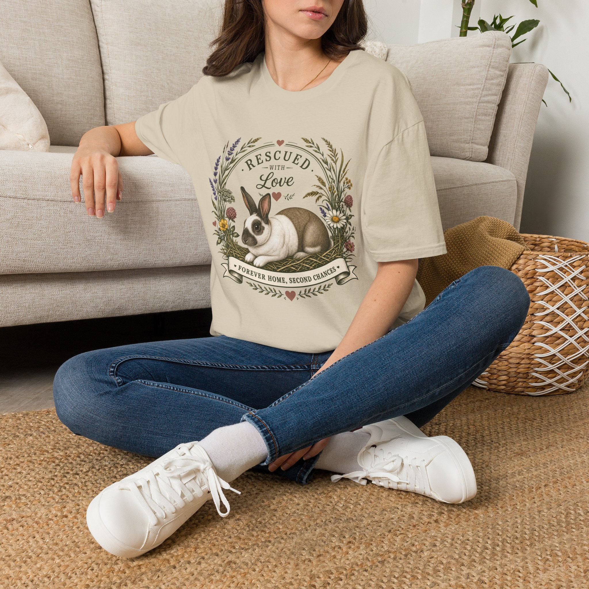 Rescued Californian Rabbit T-Shirt