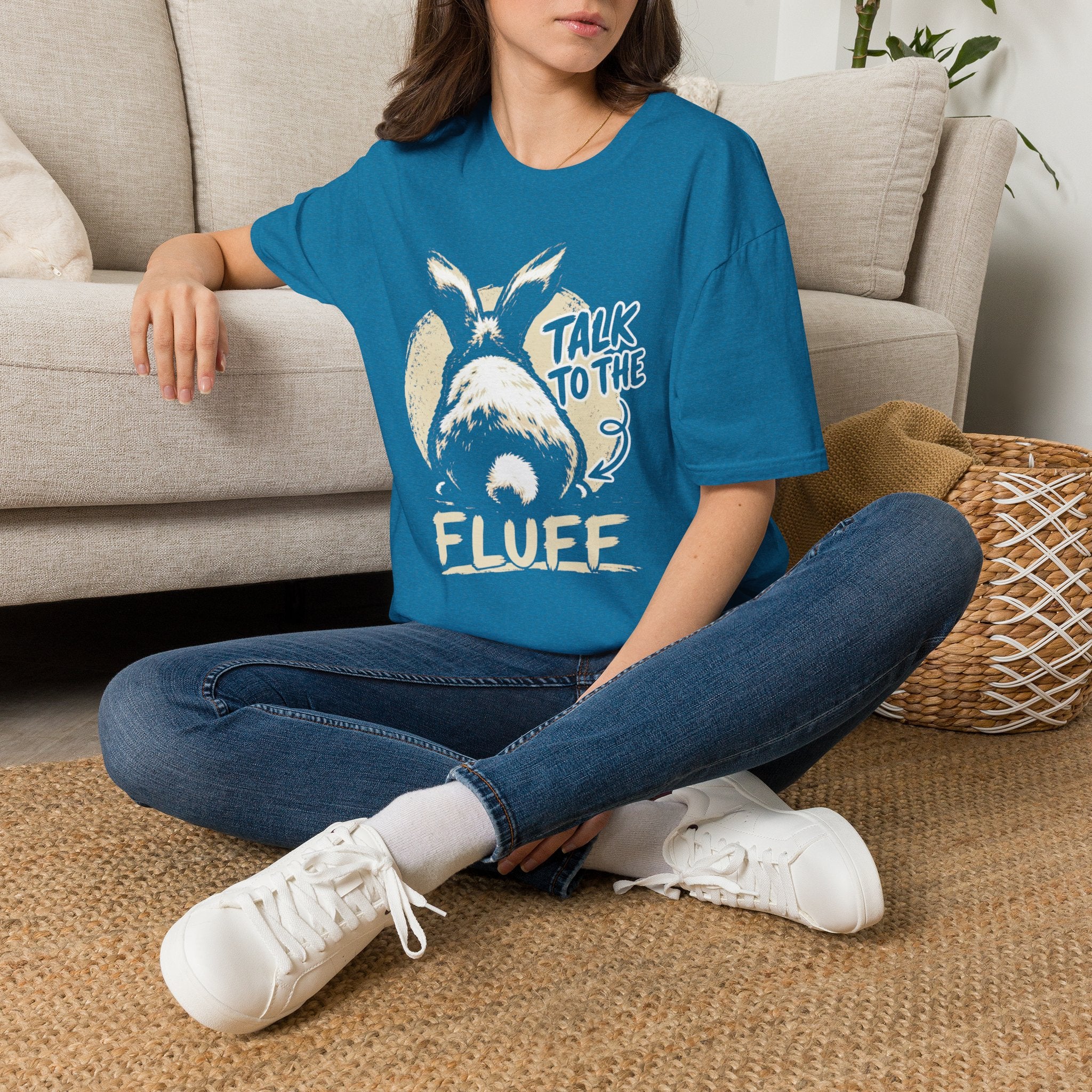 Talk To The Fluff Rabbit T-Shirt