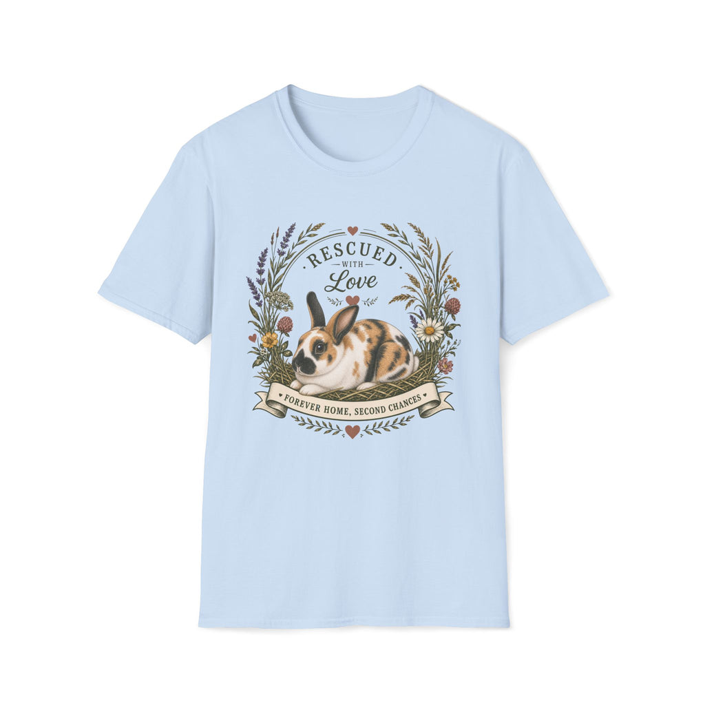 Rescued Harlequin Rabbit T-Shirt