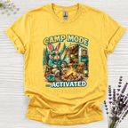 Camp Mode Activated Rabbit T-Shirt