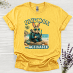 Dive Mode Activated Rabbit T-Shirt