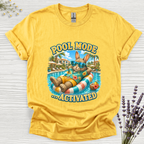 Pool Mode Activated  Rabbit T-Shirt
