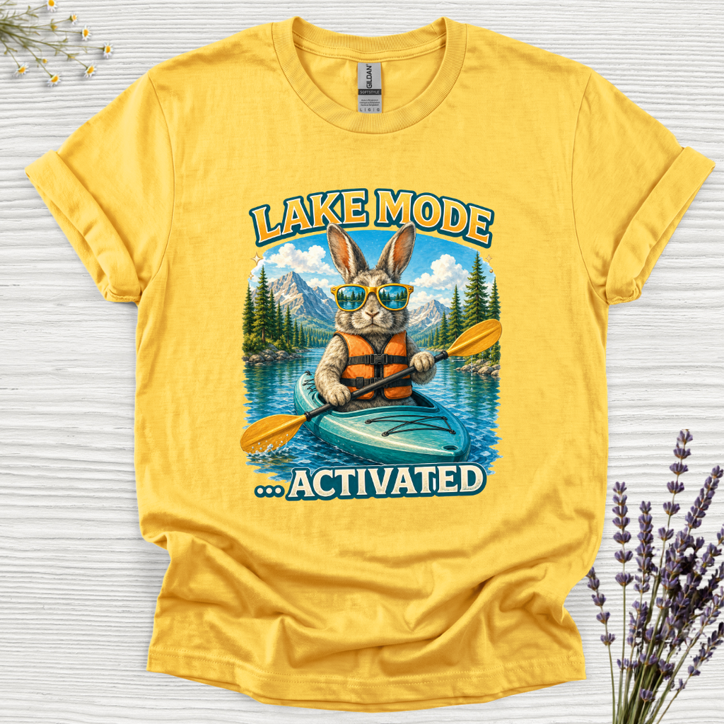 Out of Office Mode Activated Rabbit T-Shirt