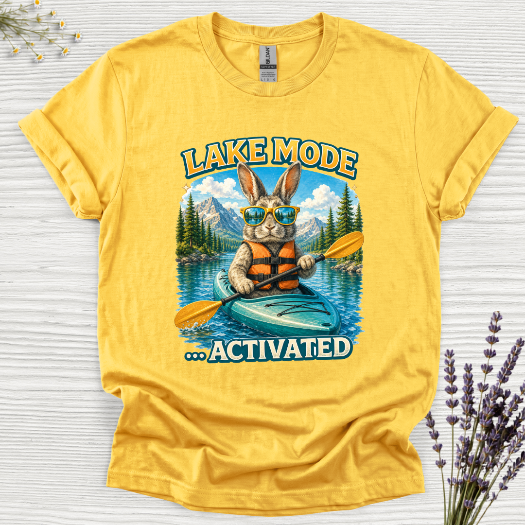 Out of Office Mode Activated Rabbit T-Shirt
