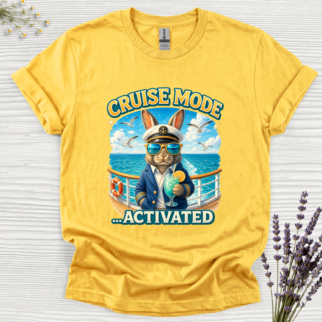 Cruise Mode Activated Rabbit T-Shirt