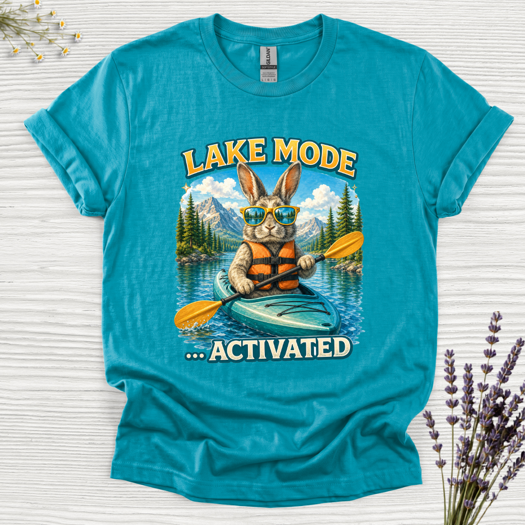 Out of Office Mode Activated Rabbit T-Shirt