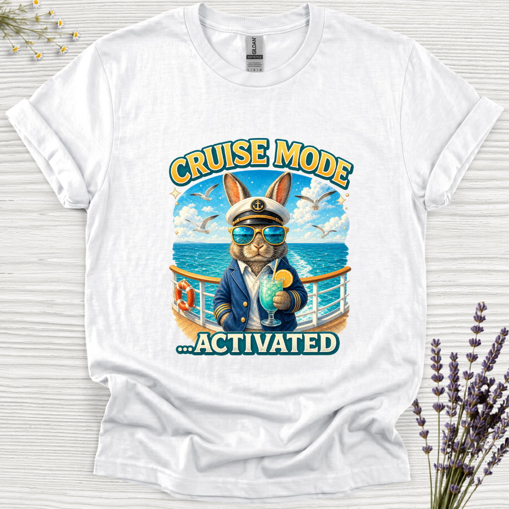 Cruise Mode Activated Rabbit T-Shirt