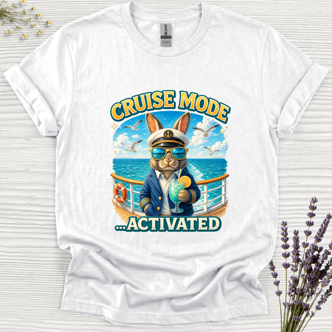 Cruise Mode Activated Rabbit T-Shirt