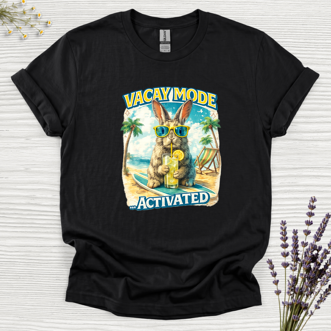 Vacay Mode Activated Lemonade Rabbit T-Shirt
