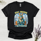 Ski Mode Activated Rabbit T-Shirt