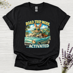 Road Trip Mode Activated Rabbit T-Shirt