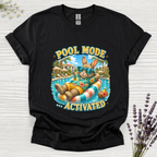 Pool Mode Activated  Rabbit T-Shirt