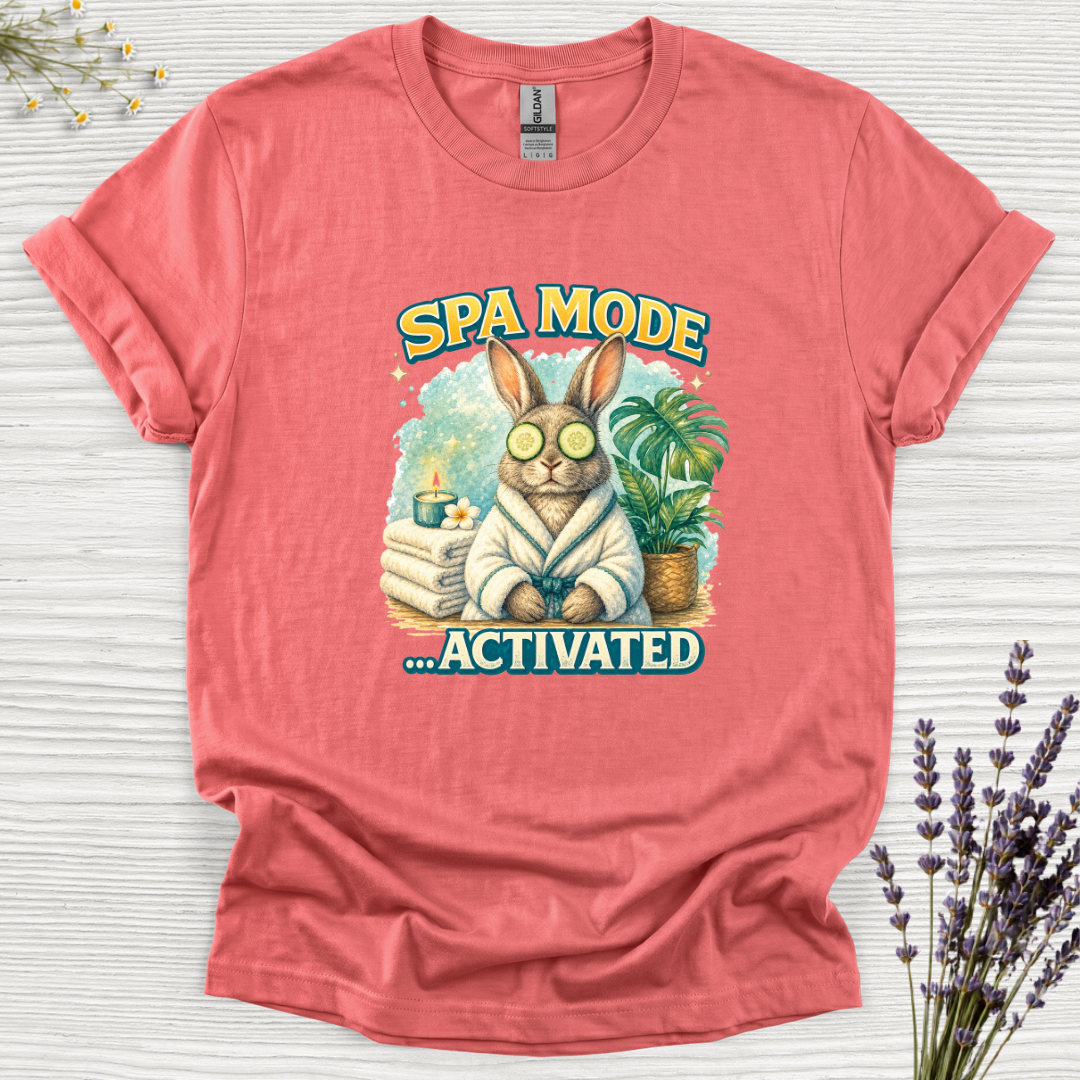 Spa Mode Activated Rabbit T-Shirt