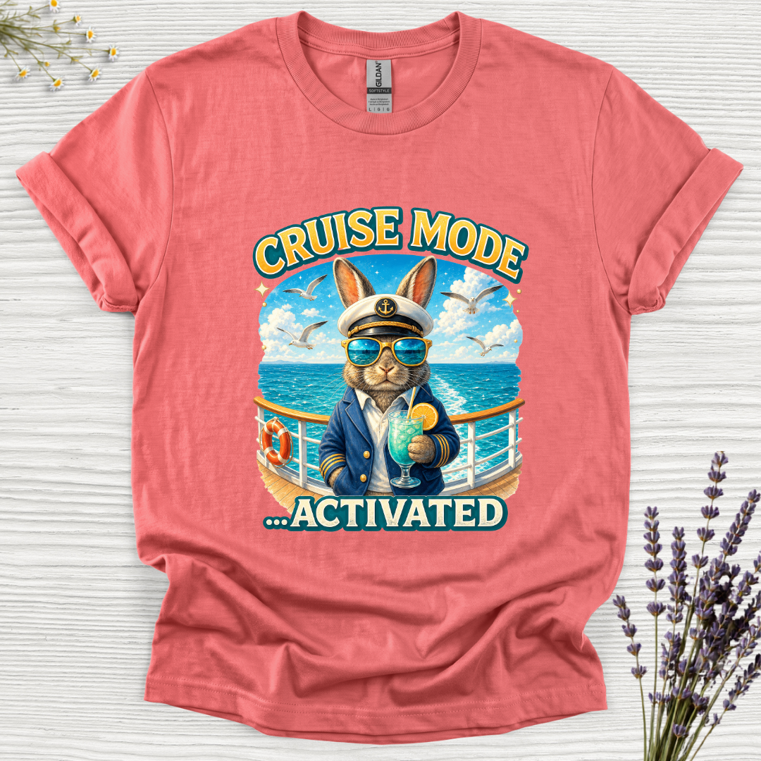 Cruise Mode Activated Rabbit T-Shirt