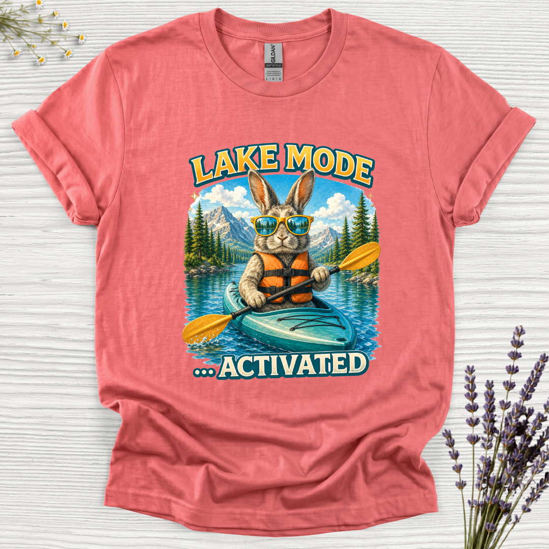 Out of Office Mode Activated Rabbit T-Shirt