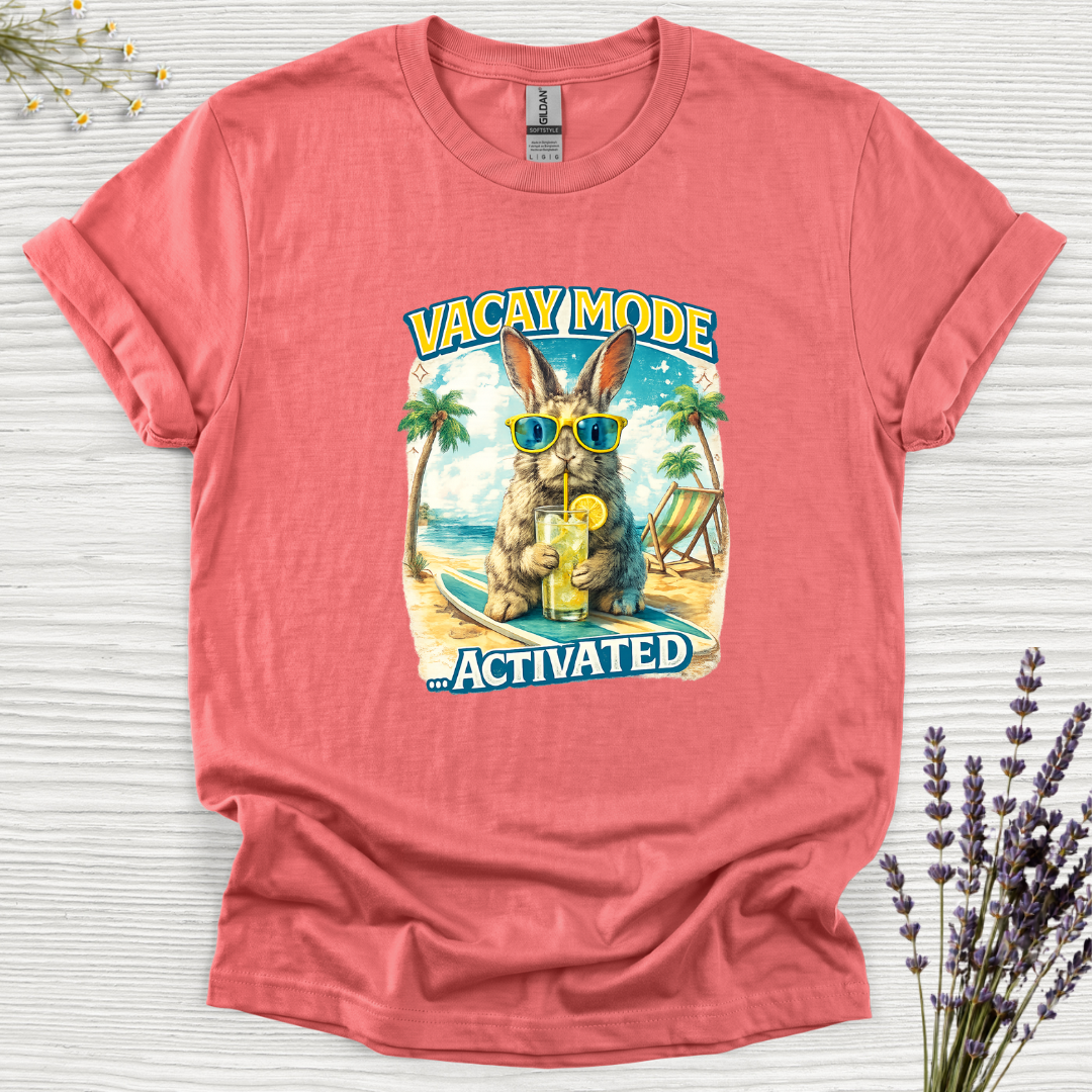 Vacay Mode Activated Lemonade Rabbit T-Shirt