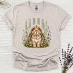 Holland Lop Botanical Stripes T-Shirt
