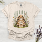 Holland Lop Botanical Stripes T-Shirt