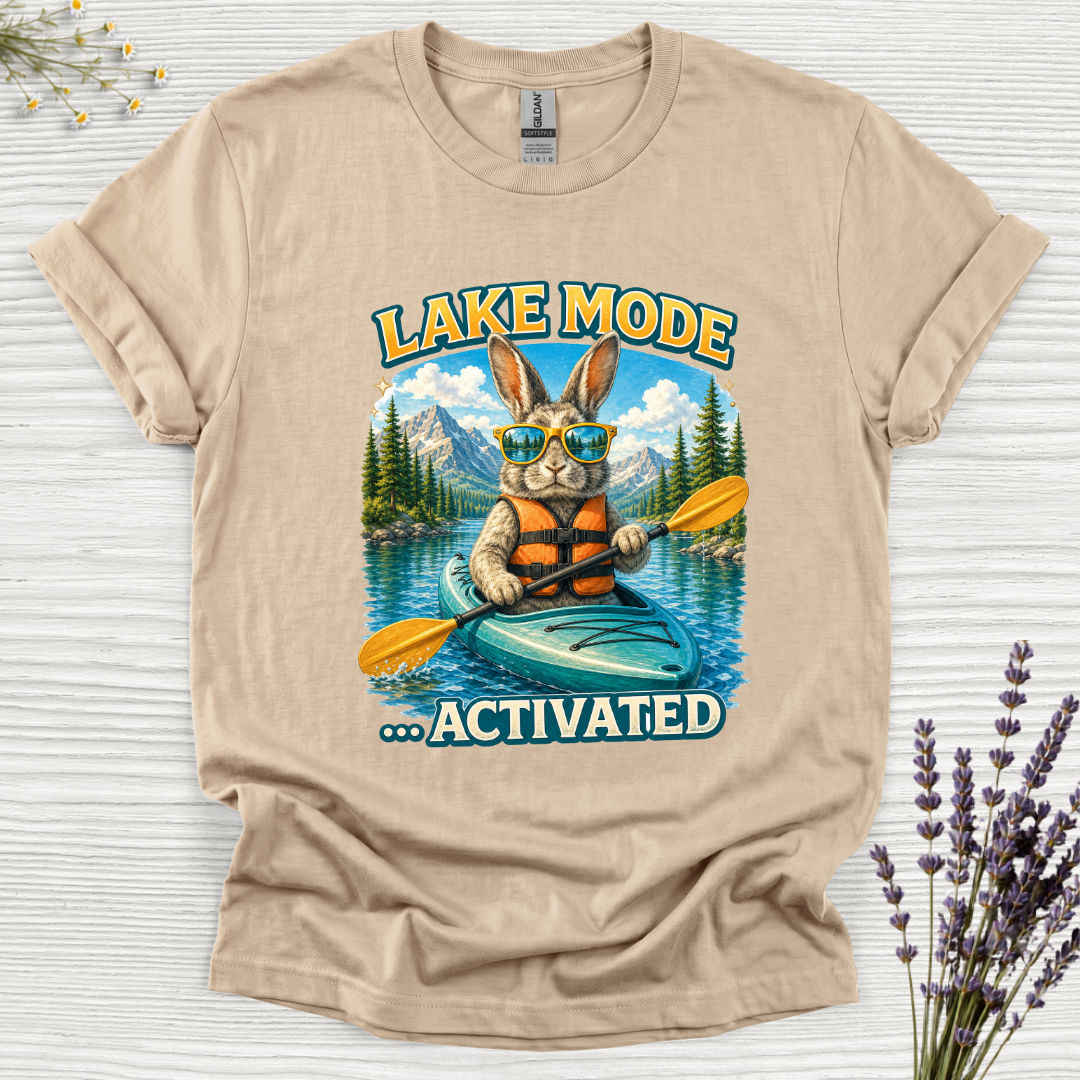 Out of Office Mode Activated Rabbit T-Shirt