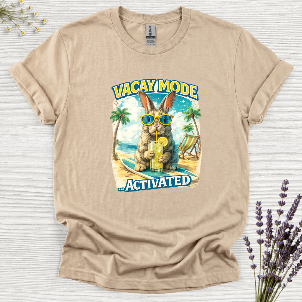 Vacay Mode Activated Lemonade Rabbit T-Shirt