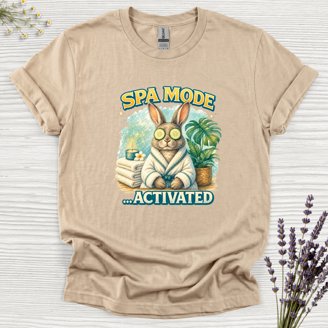 Spa Mode Activated Rabbit T-Shirt