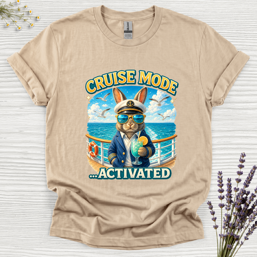 Cruise Mode Activated Rabbit T-Shirt