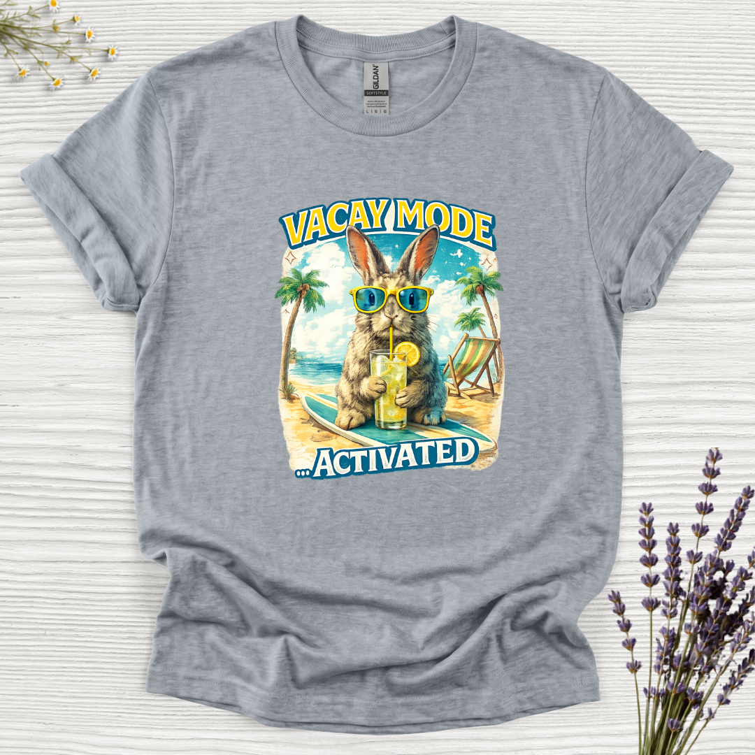 Vacay Mode Activated Lemonade Rabbit T-Shirt