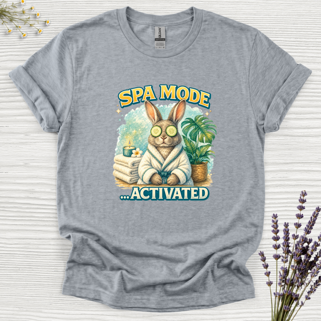 Spa Mode Activated Rabbit T-Shirt