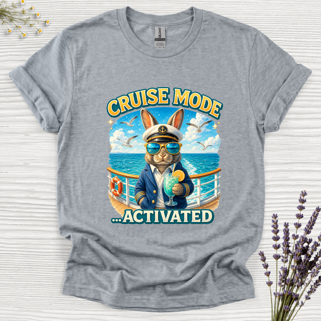 Cruise Mode Activated Rabbit T-Shirt